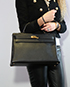 Kelly 40 Ardennes Leather in Black, other view